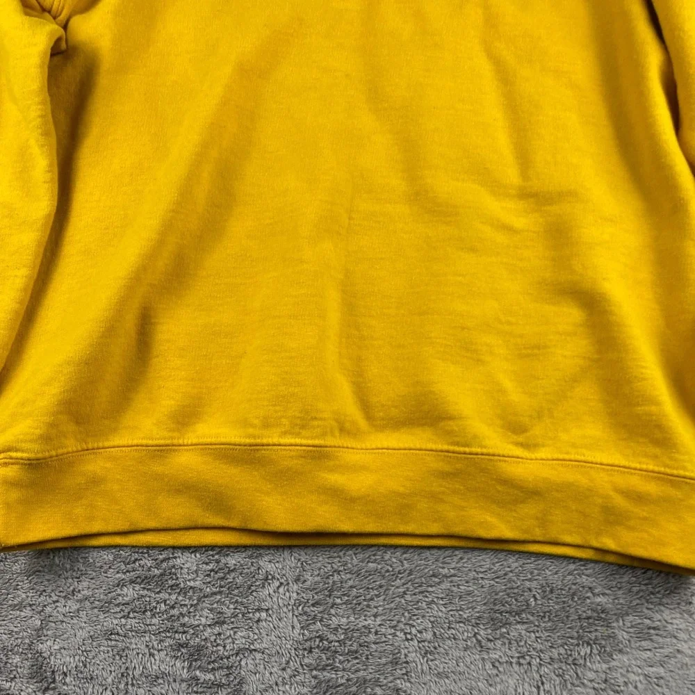 Pittsburgh Steelers Touchdahn Sweatshirt Womens Medium Yellow